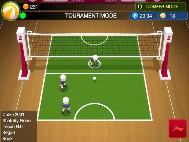 Madras Volley Supremacy strategy guide showing player formations